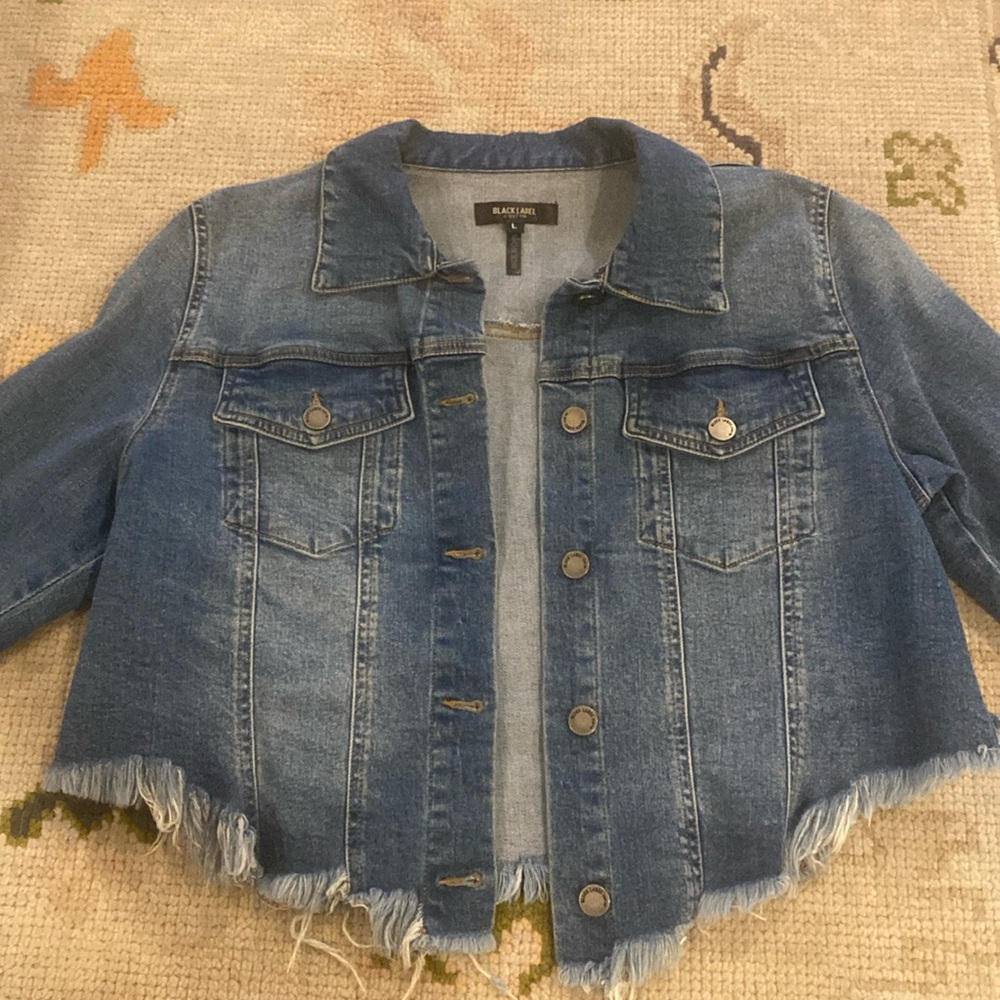 Jean jacket. Size large